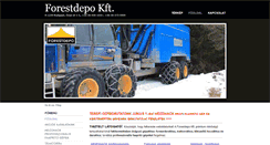 Desktop Screenshot of forestdepo.net